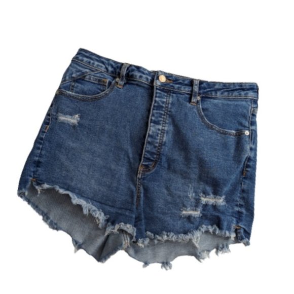 Free People We the Free Curvy Vintage Shorts 32 - Picture 1 of 8